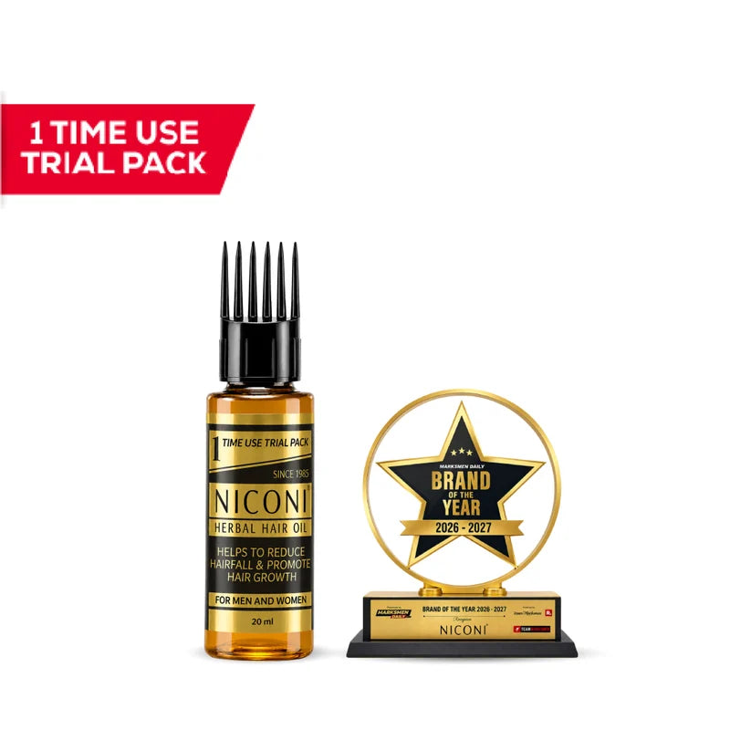 Niconi Herbal Hair Oil Testing Bottle 20 ml