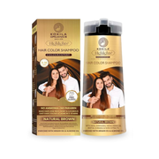 Kokila Hair Color Shampoo Natural Brown 400Ml for Men and Women
