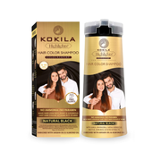 Kokila Hair Color Shampoo Black Color 400Ml for Men and Women